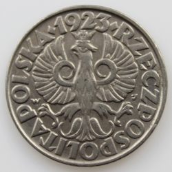 50 groszy, rok 1923
