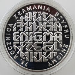 10 zł Rok Enigma 2007 R Ag 925