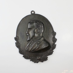 Stary. Medal. Plakieta. Sienkiewicz. Sygn. XIX w.